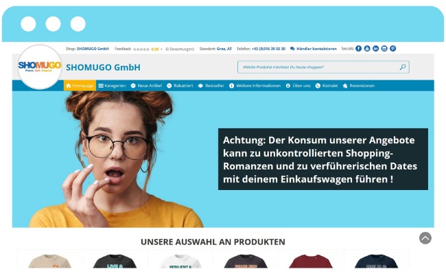 Verkaufe in Sekunden dein Produkt ohne langwierig Konfiguration oder Einrichtung. Dein Online-Shop ist sofort startklar.